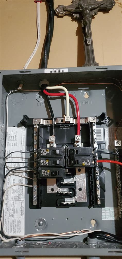 electrical breaker box subpanel|60 amp sub panel box.